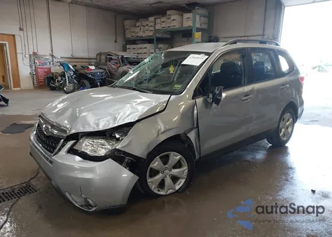 2016 Subaru Forester 2.5I from USA, damaged, VIN JF2SJABC3GH564354